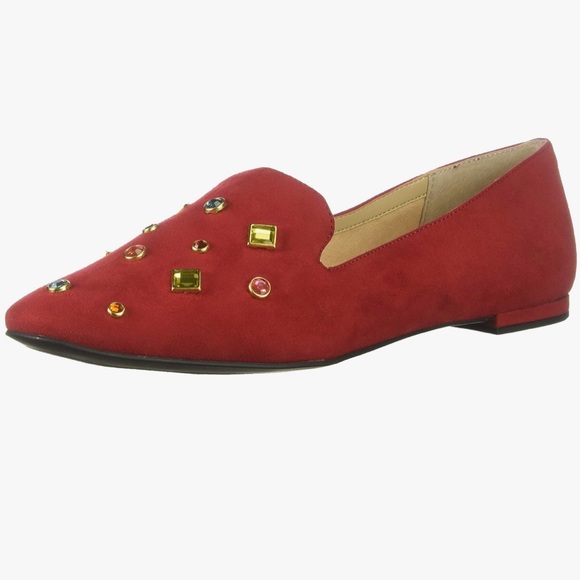 Katy Perry The Turner Loafer FlatS Red 7.5 NEW - Picture 2 of 7